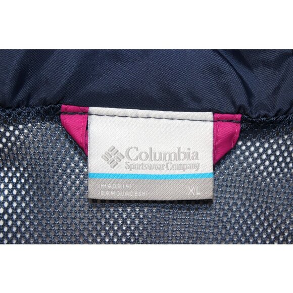 COLUMBIA Arcadia II Waterproof (Omni-Tech™) Rain Jacket  in Wild Fuchsia (L/XL) - Picture 8 of 12
